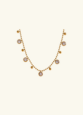 Diamond & Bead Party Necklace